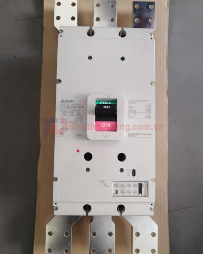 MCCB MITSUBISHI 3P 1600A 85kA chỉnh dòng: 0.5-1.0*In ( NF1600-SEW )