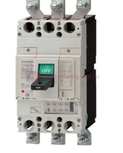 MCCB MITSUBISHI 3P 400A 125kA chỉnh dòng: 0.5-1.0*In ( NF400-REW )