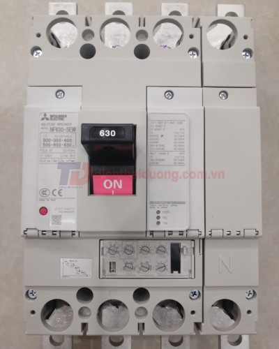 MCCB MITSUBISHI 4P 630A 50kA ( NF630-SEW )