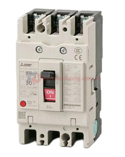 MCCB MITSUBISHI 3P 10A 10kA ( NF63-HV )