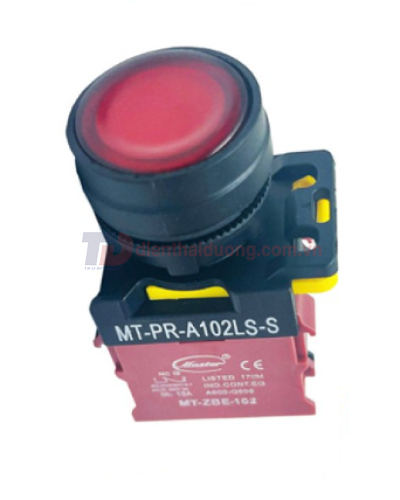 Nút nhấn OFF có đèn MASTER màu đỏ loại tự giữ ( MT-PR-A102LS-S )