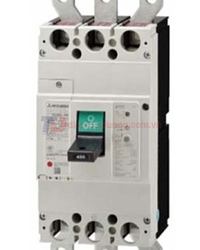 ELCB MITSUBISHI 3P 400A 30mA hoặc 1.2.500mA 36kA ( NV400-CW )