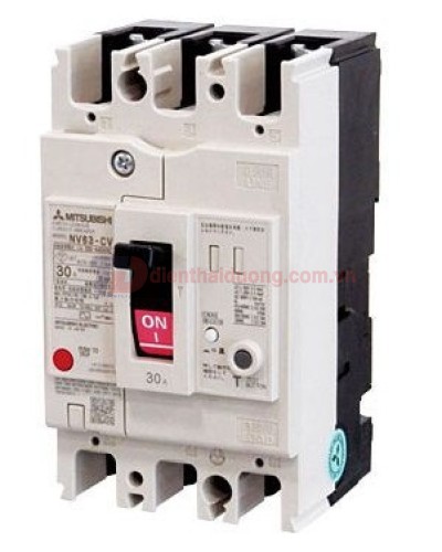 ELCB MITSUBISHI 3P 15A 30mA 10kA ( NV63-HV )