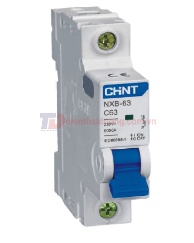 MCB CHINT 1P 63A 6kA ( NXB-63 )