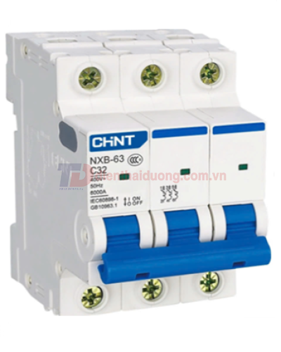 MCB CHINT 3P 6A 6kA ( NXB-63 )