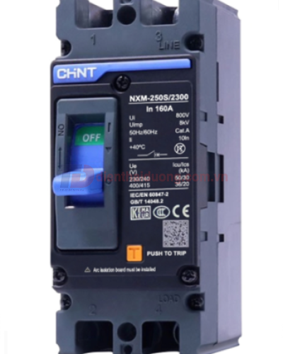 MCCB CHINT 2P 25A 25kA ( NXM-125S/2300 )