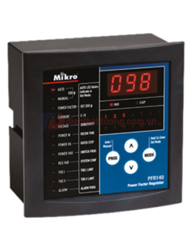 Bộ điều khiển tụ bù 06 cấp MIKRO PFR60-230A (RX)