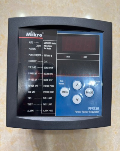 Bộ điều khiển tụ bù 12 cấp MIKRO PFR120-415A (RX)