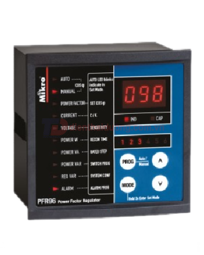 Bộ điều khiển tụ bù 06 cấp MIKRO PFR96-230A (RX)
