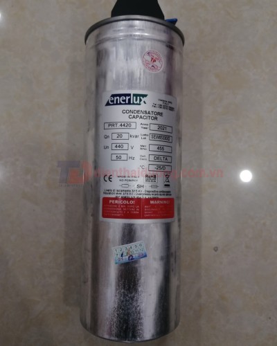 Tụ bù khô ENERLUX 3P 20KVAr 440V ( PRT.4420 )