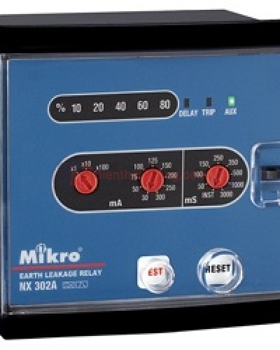 Relay bảo vệ dòng rò Mikro NX302A-240A 