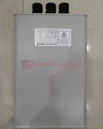 TỤ BÙ DẦU SHIZUKI 3P 40KVAr 415V ( RF-T41540 )