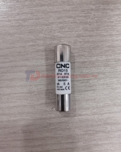 Cầu chì sứ CNC 5A ( RO15 )