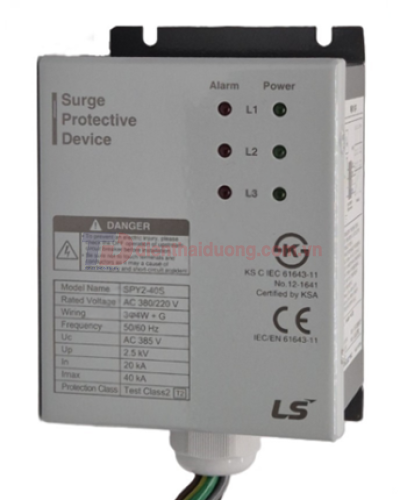 Chống sét lan truyền 4W+G 380/220V 40kA 2,5kV class II ( SPY2-40S )
