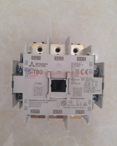 CONTACTOR MITSUBISHI 3P 85A ( S-T80 )