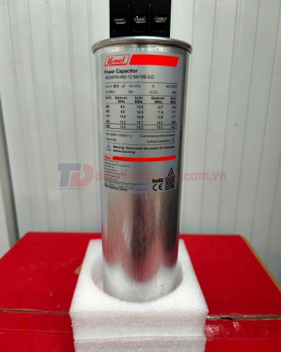 Tụ bù tròn Himel 3P 12.5KVAr 450V ( HDCAP3V451251503D )
