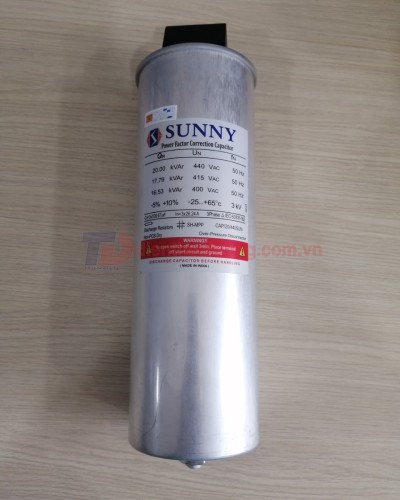 Tụ bù khô SUNNY 3P 20KVAr 440V ( CAP/20/440SUN )