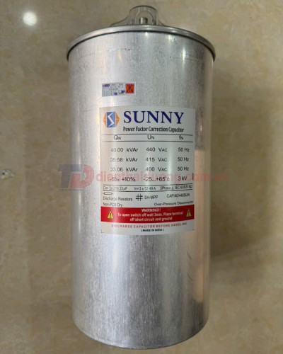 Tụ bù khô SUNNY 3P 40KVAr 440V ( CAP/40/440SUN )