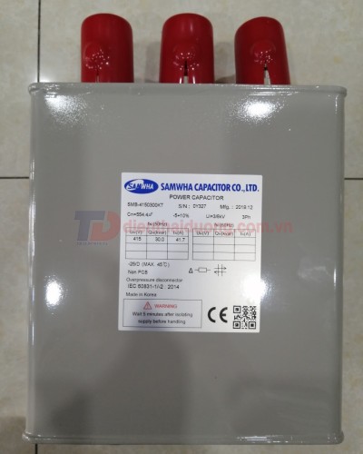 Tụ bù dầu SAMWHA 3P 30KVAr 415V ( SMB-4150300KT )