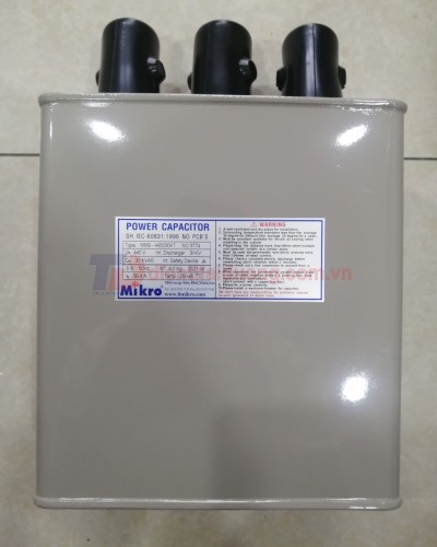 Tụ bù dầu MIKRO 3P 30KVAr 440V ( MMB-445030KT )