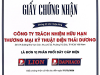 Chứng nhận Phân Phối Dây Cáp Điện LION DAPHACO