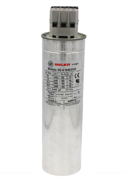 TỤ BÙ KHÔ DUCATI 3P 10KVAr 440V ( SD416469300 )