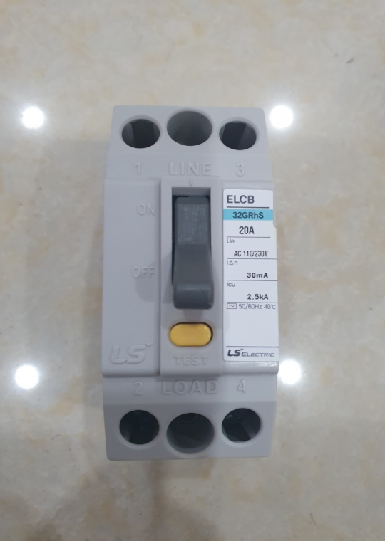 ELCB LS 2P 20A 2.5kA 30mA ( 32GRhS )