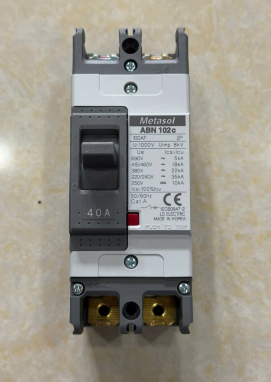 MCCB LS 2P 40A 35kA ( ABN102c )