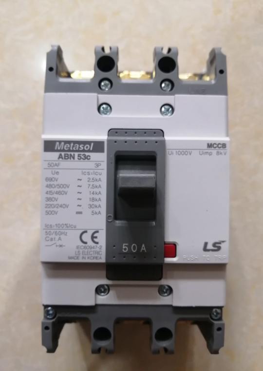 MCCB LS 3P 50A 18kA ( ABN53c )