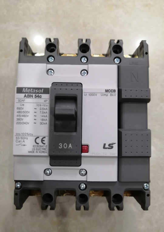 MCCB LS 4P 30A 18kA ( ABN54c )