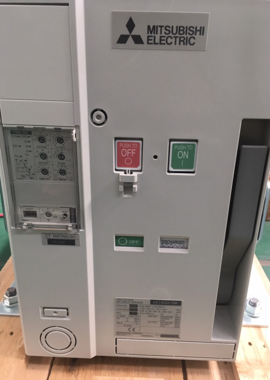 ACB MITSUBISHI 3P 1600A 65kA loại cố định ( AE1600-SW )