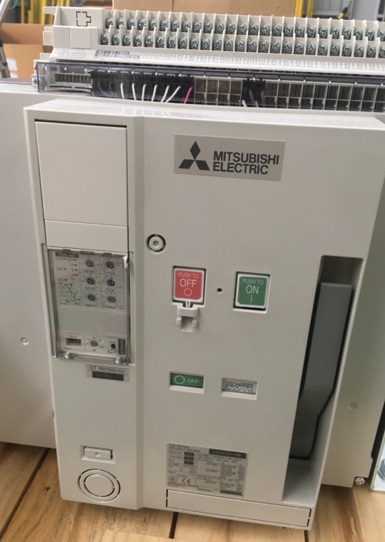 ACB MITSUBISHI 3P 3200A 85kA/100kA loại cố định ( AE3200-SW )