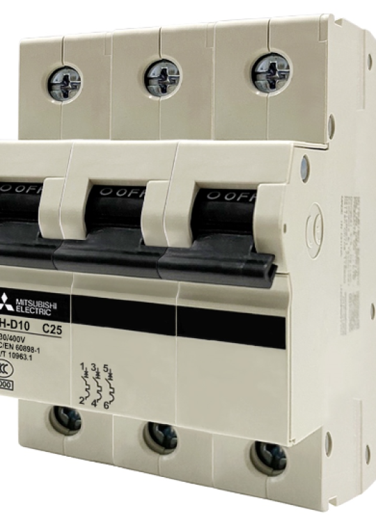MCB MITSUBISHI 3P 32A 10kA ( BH-D10 )