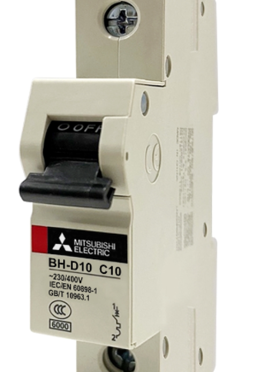 MCB MITSUBISHI 1P 63A 10kA ( BH-D10 )