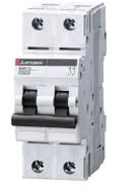 MCB MITSUBISHI 2P 25A 10kA ( BHW-T10 )
