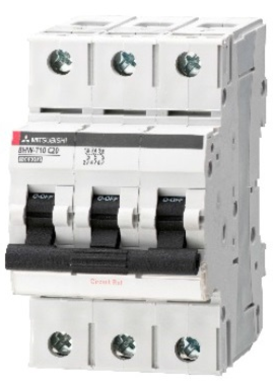 MCB MITSUBISHI 3P 20A 4.5kA ( BHW-T4 )
