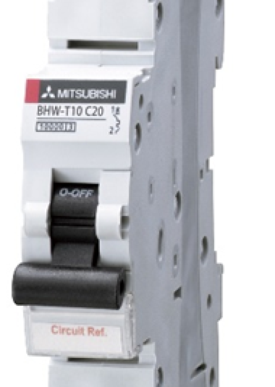 MCB MITSUBISHI 1P 20A 4.5kA ( BHW-T4 )
