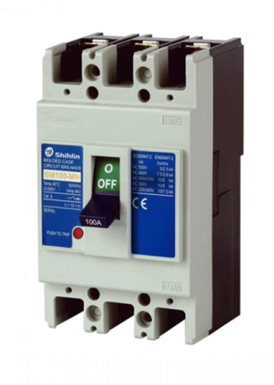 MCCB SHIHLIN 3P 75A 10kA ( BM100-MN )