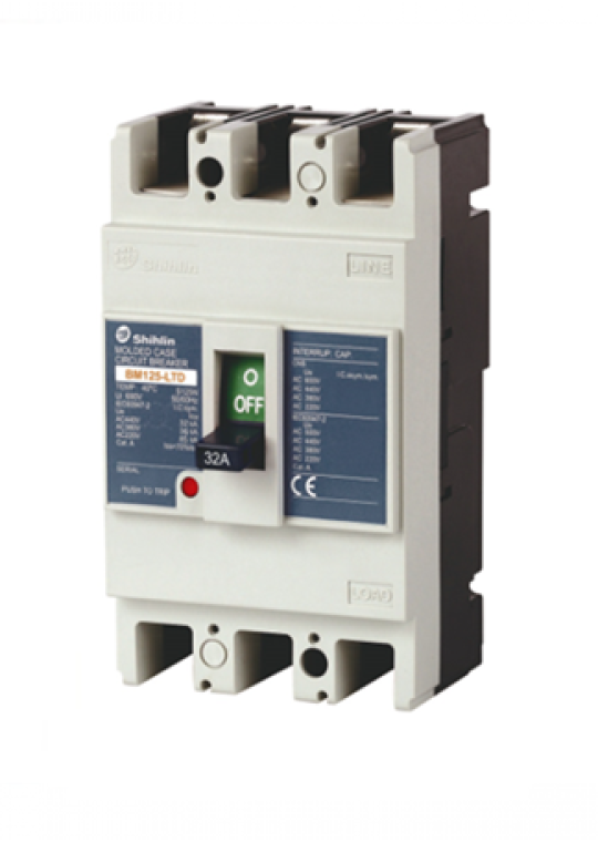 MCCB SHIHLIN 3P 80A 36kA ( BM125-LTD )