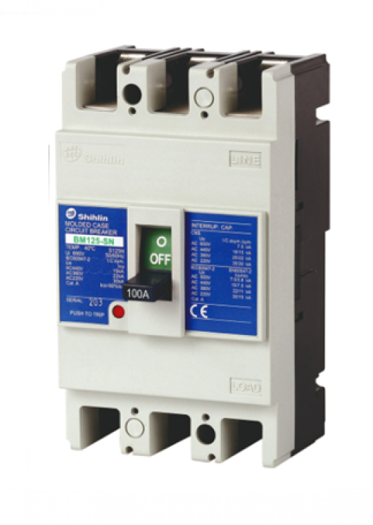 MCCB SHIHLIN 3P 40A 22kA ( BM125-SN )