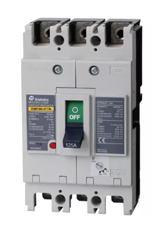 MCCB SHIHLIN 3P 125A 50kA ( BM160-HTA )