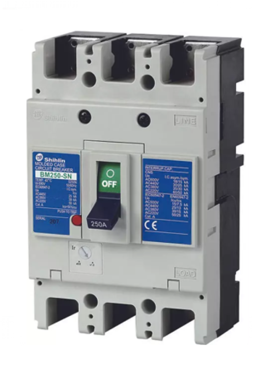 MCCB SHIHLIN 3P 225A 30kA ( BM250-SN )