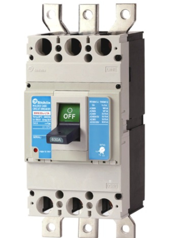 MCCB SHIHLIN 3P 500A 36kA ( BM630s-LTA )