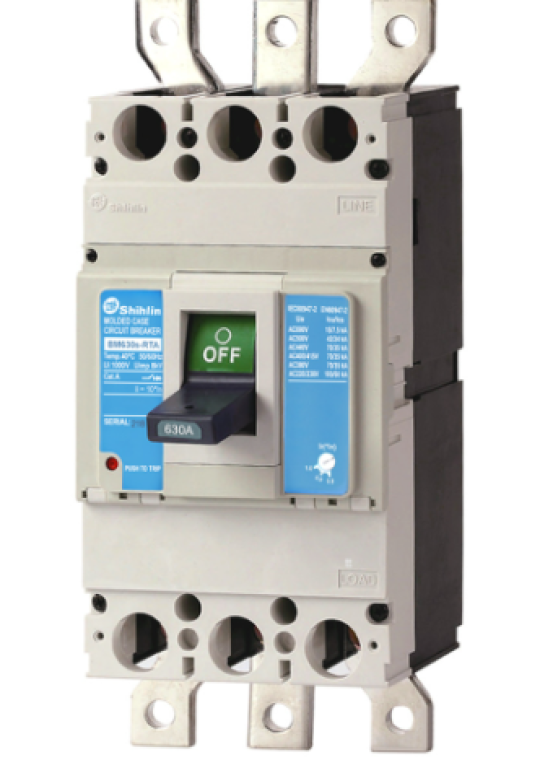 MCCB SHIHLIN 3P 400A 70kA ( BM630s-RTA )