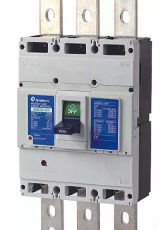 MCCB SHIHLIN 3P 700A 50kA ( BM800-SN )