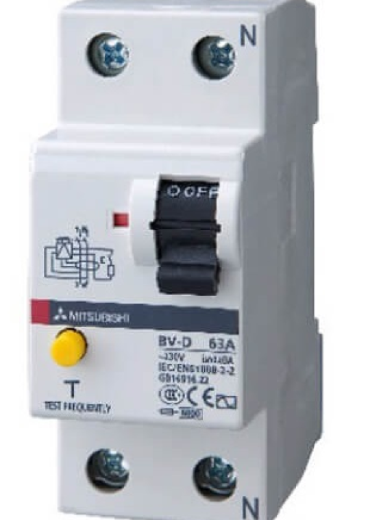 RCCB MITSUBISHI 2P 40A 30mA/300mA ( BV-D )