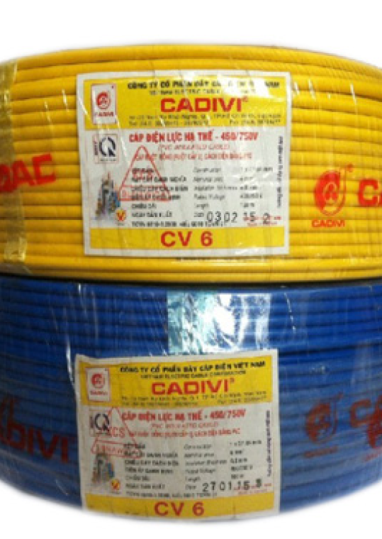 Cáp Điện Đơn CV _ Cadivi