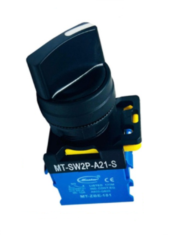 Công tắc xoay 2 vị trí MASTER 1NO ( MT-SW2P-A21-S )
