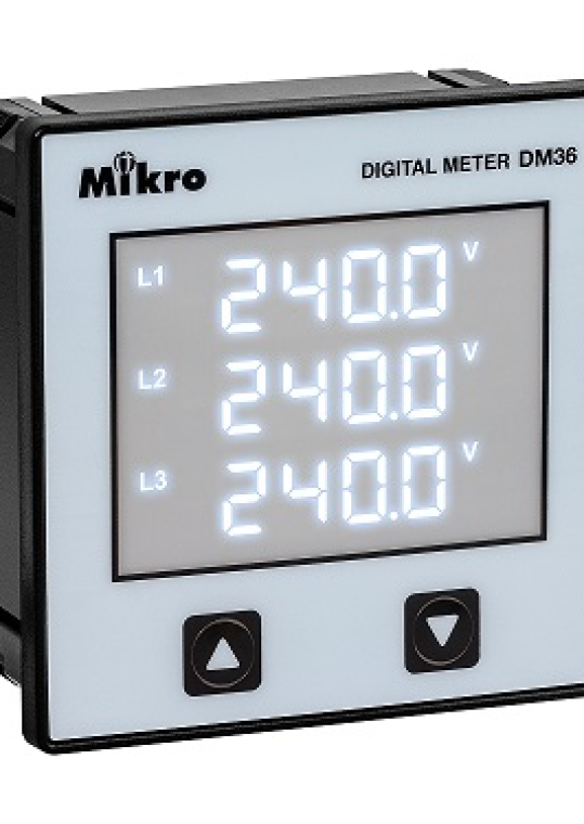 Đồng hồ đo điện áp Mikro DM36V
