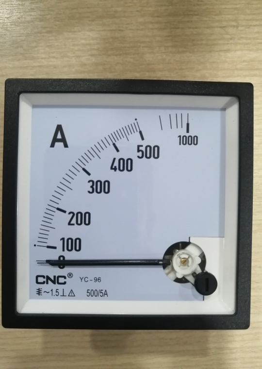 Đồng hồ Ampe CNC 500/5A size: 96x96 ( YC-96 )